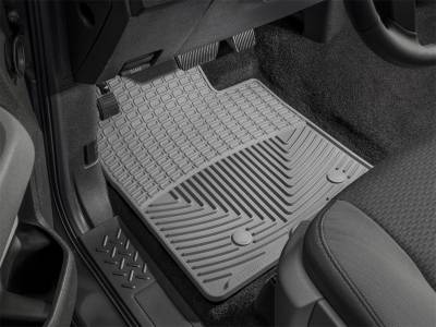 WeatherTech - 11-16 Ford F250/F350/F450/F550 Super Duty WeatherTech Grey RUBBER FRONT FLOOR MATS