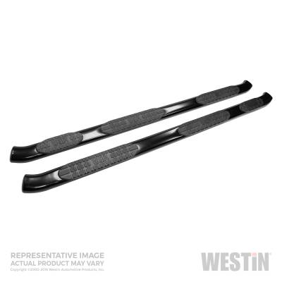 Westin - ProTraxx 5 in. Oval Step Bar Wheel-To-Wheel | Westin (21-534235)
