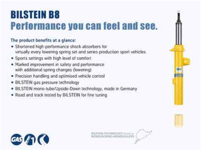 Bilstein Shocks - 1.5" Bilstein 5160 Front Shock Absorber | 11-20 Chevy/GMC 2500/3500