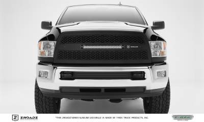 T-Rex Grilles - 13-18 RAM 2500/3500  ZROADZ Series LED Light Grille with (1) 20" LED, 1 Pc, Replacement