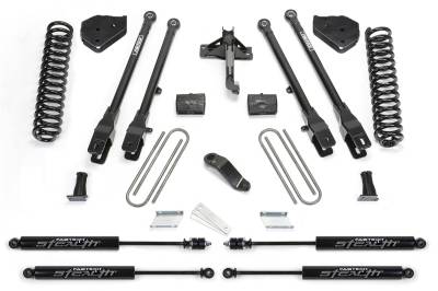 Fabtech 6" 4 Link Lift Kit with Stealth Shocks 17-20 Ford F250/F350 4WD