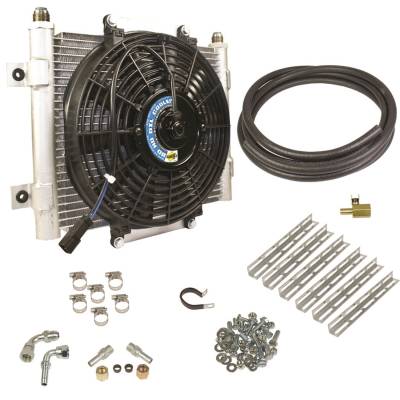 BD Diesel - Xtruded Auxiliary Transmission Oil Cooler Kit | BD Diesel (1030606-5/16)