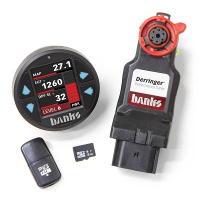 Banks Power - Derringer Tuner with iDash 1.8 DataMonster with ActiveSafety 17-19 Ford 6.7 Banks Power 66795