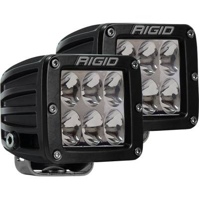 Rigid Industries - Driving Surface Mount Amber Pair D-Series Pro RIGID Industries
