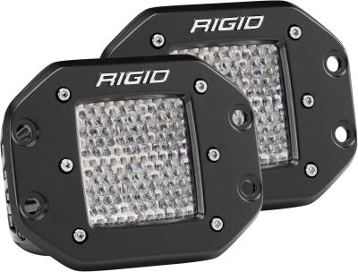 Rigid Industries - Diffused Flush Mount Pair D-Series Pro RIGID Industries