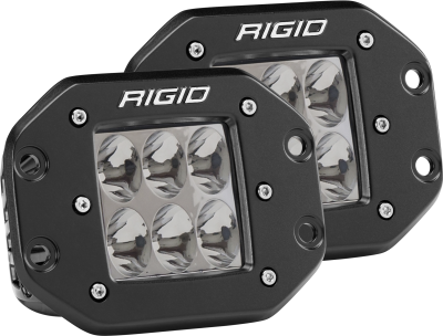 Rigid Industries - Driving Flush Mount Pair D-Series Pro RIGID Industries
