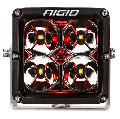 Rigid Industries - LED Light Pod 4 Inch Radiance POD XL Red Backlight Pair RIGID