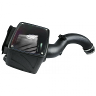 S&B Products - Cold Air Intake For 04-05 Chevrolet Silverado GMC Sierra V8-6.6L LLY Duramax Dry Extendable White S&B