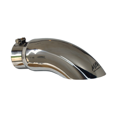 MBRP Exhaust - Exhaust Tail Pipe Tip 5 Inch O.D. Turn Down 4 Inch Inlet 14 Inch Length T304 Stainless Steel MBRP