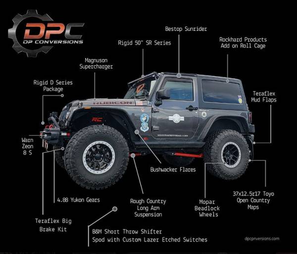 JK Jeep Build | DP Conversions | Bozeman Off Road | Diesel Pros