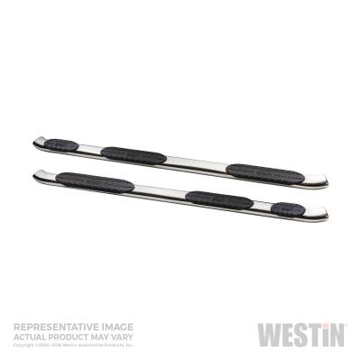 Nerf Bar, Side Step and Truck Step - Nerf/Step Bar (Wheel to Wheel) - Westin - ProTraxx 5 in. Oval Step Bar Wheel-To-Wheel | Westin (21-534230)