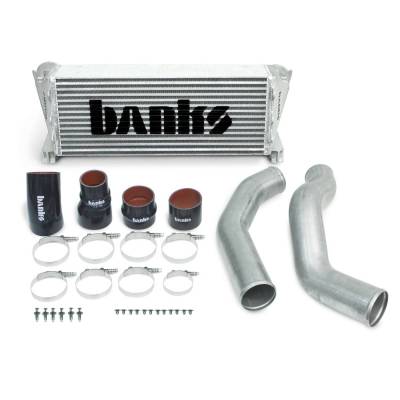 Performance Engine & Drivetrain - Tuners and Chips - Banks Power - Intercooler Upgrade Includes Boost Tubes Natural Finish for 13-18 Ram 2500/3500 Cummins 6.7L Banks Power 25989