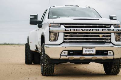 White 2020 Chevy Leveling Kit_3 inch