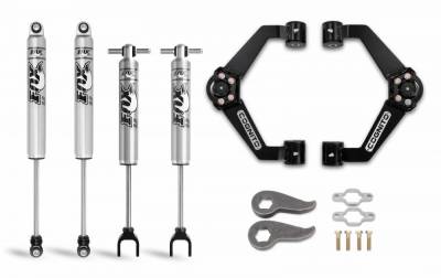 Cognito 3-Inch Performance Leveling Kit with Fox PS 2.0 IFP for 11-19  Silverado/Sierra 2500/3500