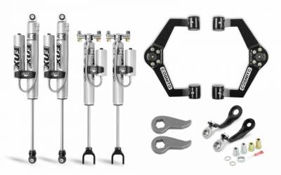 Suspension Steering & Brakes - Leveling Kits - Cognito Motorsports - Cognito 3-Inch Premier Leveling Kit with Fox PSRR 2.0 for  2020 Silverado/Sierra 2500/3500