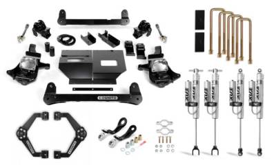 Cognito 4-Inch Performance Lift Kit with Fox PSRR 2.0 for 11-19 Silverado/Sierra 2500/3500 2WD/4WD