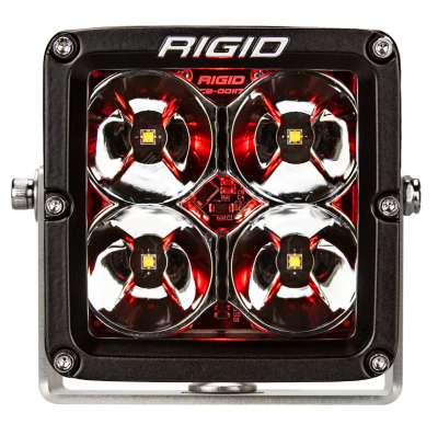 Auxiliary Lighting - LED Light Pods - Rigid Industries - LED Light Pod 4 Inch Radiance POD XL Red Backlight Pair RIGID