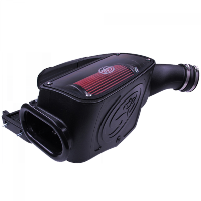 S&B Products - Cold Air Intake For 98-03 Ford F250 F350 F450 F550 V8-7.3L Powerstroke Cotton Cleanable Red S&B - Image 6