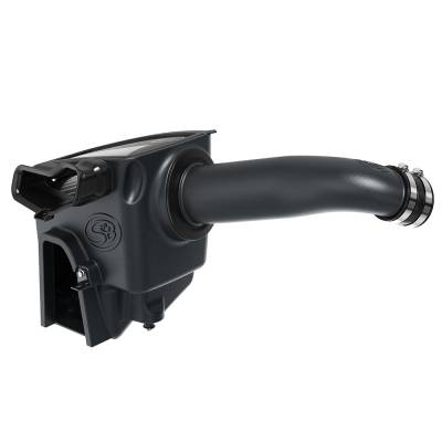 Cold Air Intake For 2020 Ford F250 F350 V8-6.7L Powerstroke Dry Extendable White S&B - dieselpros.com