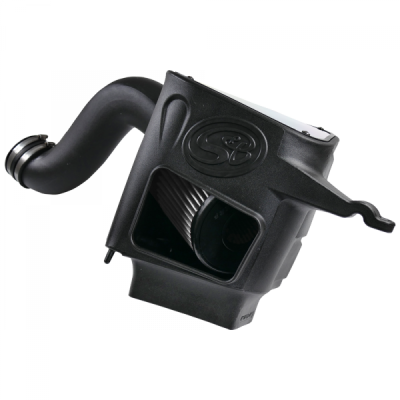 Cold Air Intake For 03-07 Dodge Ram 2500 3500 5.9L Cummins Dry Extendable White S&B - dieselpros.com
