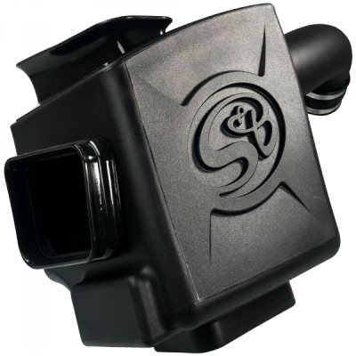 S&B Products - Cold Air Intake For 17-19 Chevrolet Silverado GMC Sierra V8-6.6L L5P Duramax Dry Extendable White S&B - Image 3