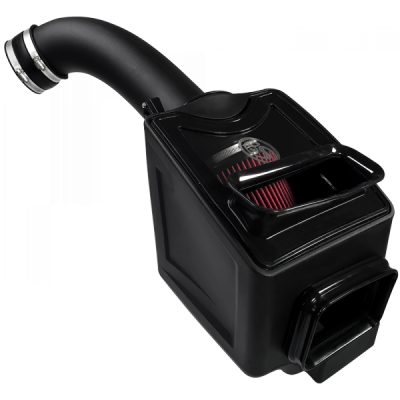 S&B Products - Cold Air Intake For 17-19 Chevrolet Silverado GMC Sierra V8-6.6L L5P Duramax Cotton Cleanable Red S&B - Image 2