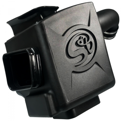 S&B Products - Cold Air Intake For 17-19 Chevrolet Silverado GMC Sierra V8-6.6L L5P Duramax Cotton Cleanable Red S&B - Image 3