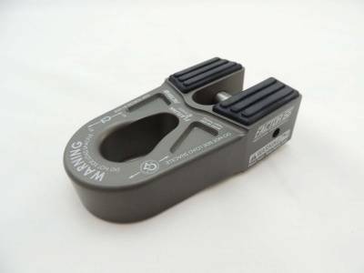 Factory 55 - FlatLink E Expert Version Winch Shackle Mount Assembly Anodized Gray Factor 55