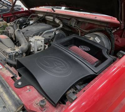 94-97 Ford F250 / F350 V8-7.3L Powerstroke S&B Cold Air Intake (Cotton Filter) - 75-5131
